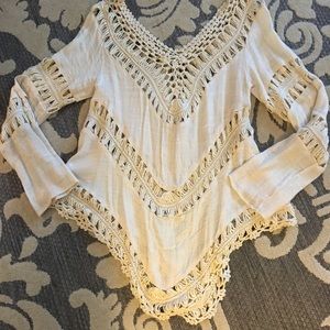 Crochet top. Boho chic